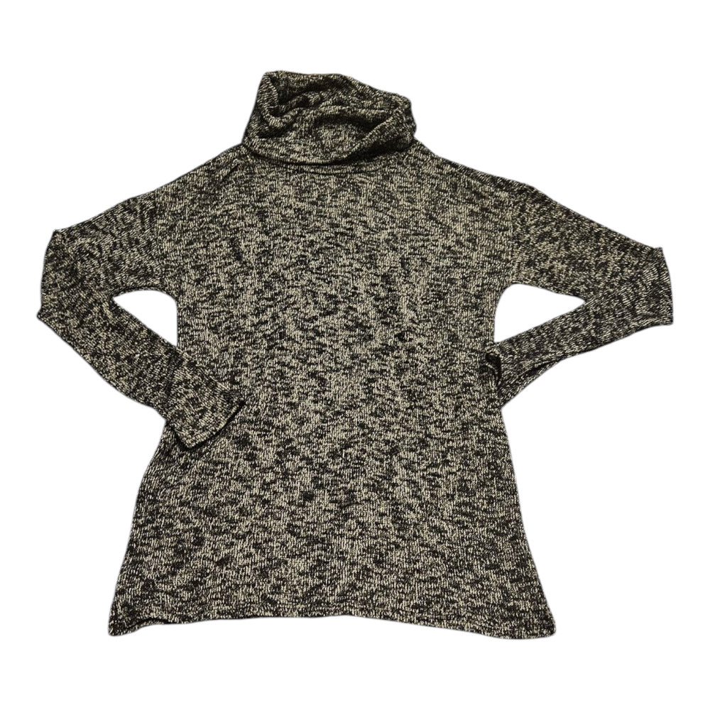 Dee Elle Small Gray Long Sleeve Turtleneck Knit Shirt